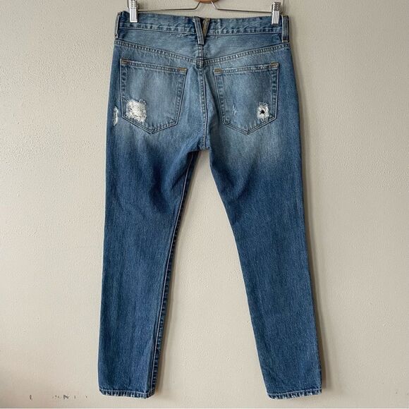 Free People Distressed Skinny Jeans - Size: 27 - Picture 2 of 9
